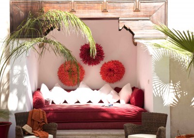 Riad Hotel, Marrakech, Morocco | Alexia Petridi of Form Architects has experience in Architecture, Design, Tourism, Property Development, Property Management, Island Property, Vacation Property, Island Villas, Luxury Apartments, Boutique Hotels and Mediterranean Resorts. She has worked in projects in Ibiza, Meganisi, Berlin, London, Marrakech, Athens, and the Greek islands